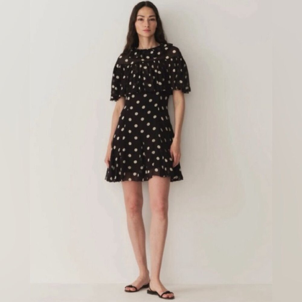 NWT Dôen Kaylin Dress in Noir Solstice Sky